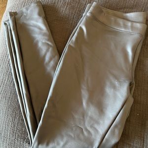 Faux leather leggings